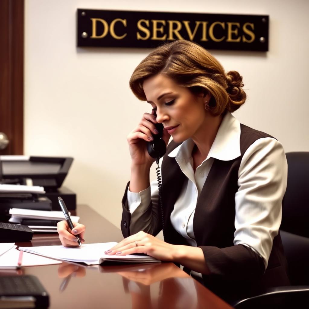 On a phone call while marking up a paper draft